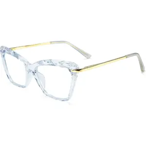FEISEDY Cat Eye Glasses Frame Clear Lenses Eyewear Women B2440