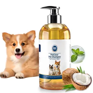 Pet Shampoo for Dogs and Cats Deep Cleansing Body Wash for Sensitive Skin Nourishes Coat Adds Shine pH Balanced Antibacterial Removes Odor Dirt Non-Toxic Plant Formula Multi-Use summervibes