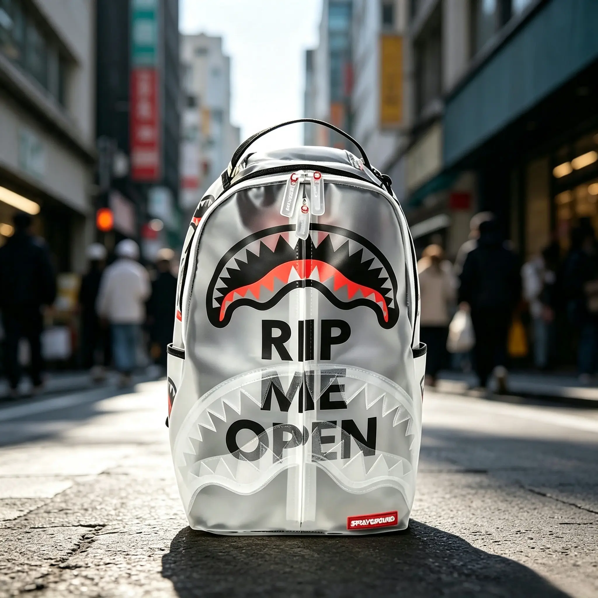 Sprayground Rip Me Open Backpack - Functional Luggage Bag, Perfect Gift for Birthday, Holiday Occasions