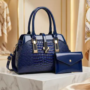 2026 New Style Crocodile Pattern Elegant Women's Handbag- Fashionable Shoulder & Crossbody Bag (Mother-Daughter Design) |   Large Capacity, Perfect Women's Gift & Must-Have for Banquet Occasions, Special Occasion Handbag, Banquet Accessory, Stylish Crossb