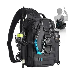 Fishing Tackle Bag, Multi-Functional Storage Bag for Fishing Gear, Organizing Equipment and Accessories