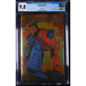 Transformers 1 10/23 Image/Skybound Foil Edition CGC 9.8
