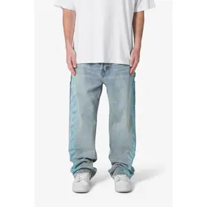 mnml Ultra Baggy Flame Denim - Blue mnml Ultra Baggy Flame Denim - Blue