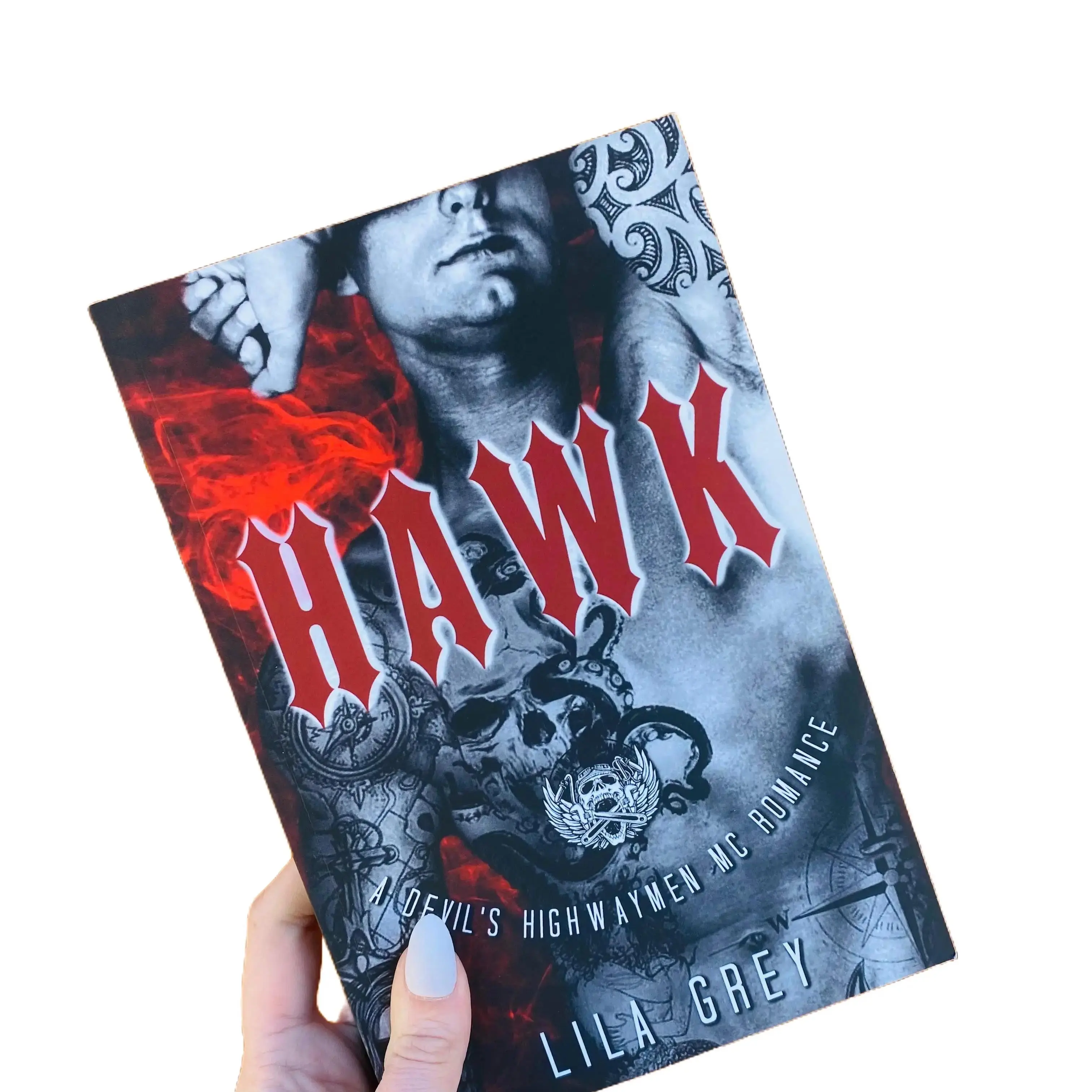 Hawk: A Devil’s Highwaymen MC Romance (Book 4) signed soft cover edition