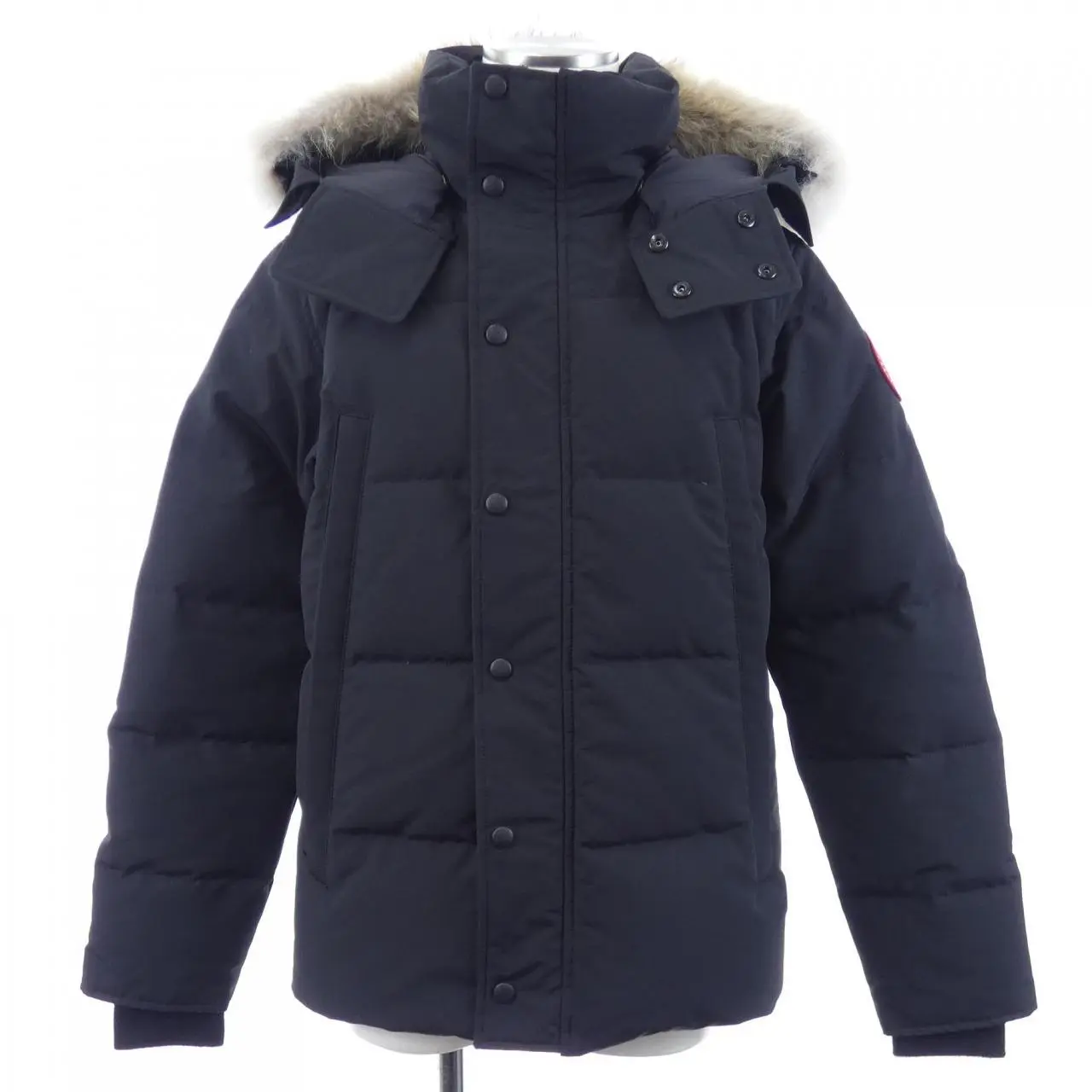 Pre-owned Canada Goose Nylon Small Leather Goods Wyndham Down Jacket