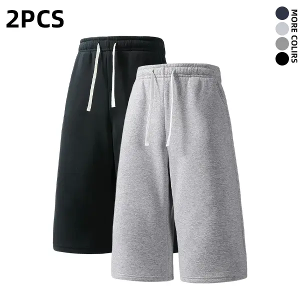 Men’s Casual  Shorts, Versatile Summer Outfits for Men’s Fashion, Comfortable Elastic-Waist Streetwear in Multiple Colors