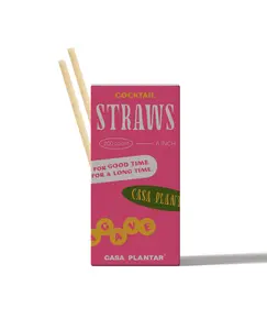 6" Cocktail Straw - 200 count