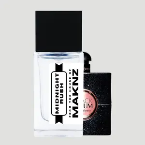 MAKNZ Midnight Rush Women's Fragrance - Vanilla Coffee Sweet Floral Spicy Woody Fruity Fragrance