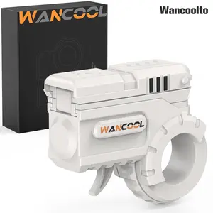 WANCOOL 3D Printed Fidget Toy Gun Cool Spinning & Pushing Toy for Stress Relief Perfect Gift for Boys & Men Ideal for Husband