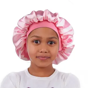 Sleep Cap for  Satin Hair Scarf Girls Night  Wrap Floral Silk  Light