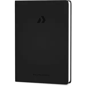 Lined Notebook Journal for Men - 120 GSM Thick Paper - 160 Pages - A5 Hardcover Notebook for Work - Ideal for Writing, Journaling, and Note-Taking (Black)