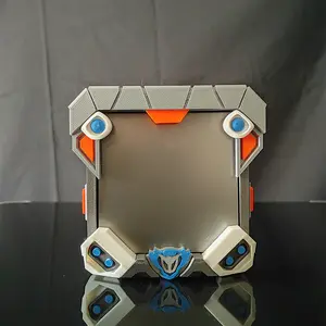 [Mecha Defense Switch Box]  Wall Decorative Cover to Hide Old Electrical Switches, Creative Home Renovation Gadget