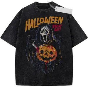 Ghostface tee, Scream Shirt, Halloween Shirt, Horror Shirt, Vintage T-Shirt, Top Womenswear Crewneck