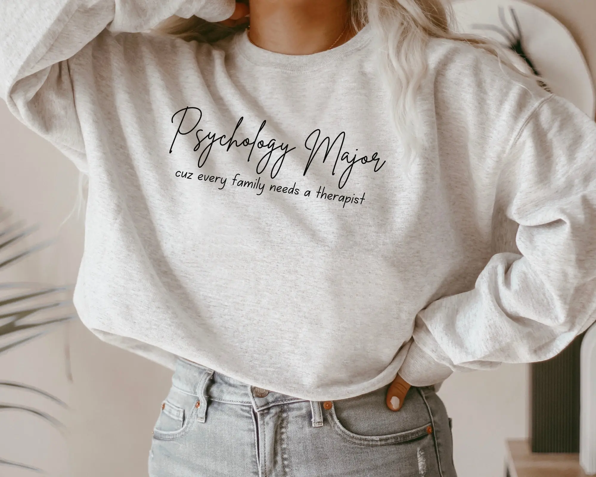 Psychology Major Sweatshirt, Psychology Student Gift, Funny Psychology Shirt, Psych Student Gift, Womens Crewneck Sweatshirt, Psychology Tee