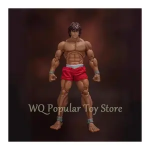 18cm Baki Anime Figure Hanma Baki Figures Hanma Baki Movable Pvc Statue Collectible Model Doll Decoration Christmas Gifts Toys