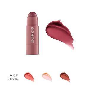 BUXOM Power-Full Plump Lip Balm - Plumping, Moisturizing with Peptides & Pumpkin Seed Oil for Fuller Lips, Cruelty-Free