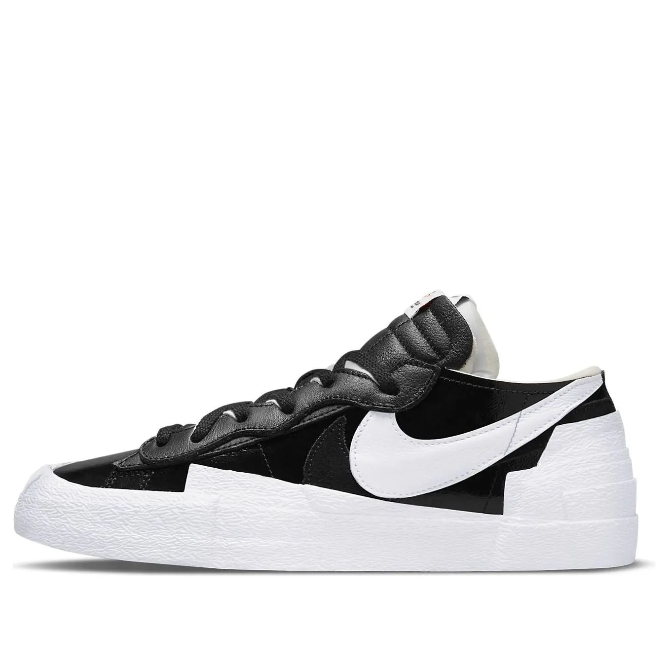 Nike x sacai Blazer Low 'Black Patent' DM6443-001 Nike x sacai Blazer Low 'Black Patent' DM6443-001