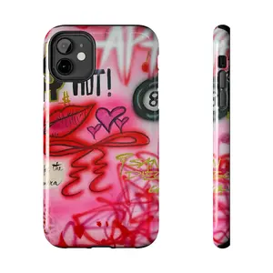 "IT girl" airbrush iPhone case