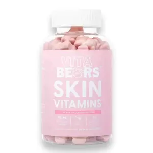VitaBears SKIN Vitamins Type 1 & 3 Collagen Peptides - 60 Gummies for Dietary Supplement NR900 NAD