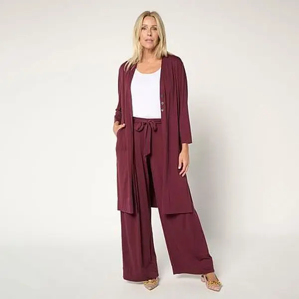 MarlaWynne WynneLayers Sorona Jersey Knit Duster