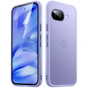 JETech Matte Case for Google Pixel 9a 6.3-Inch 2025, Frosted Translucent Back Protective Slim Phone Cover, Anti-Fingerprints
