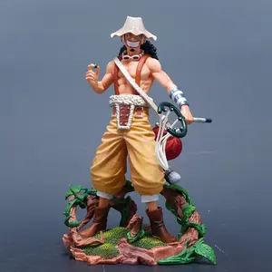 Usopp with Base, One Piece Gk Figure Statue, Collectible Ornament, High-Quality Detailing, Perfect Gift for Fans, Ideal Display Piece
