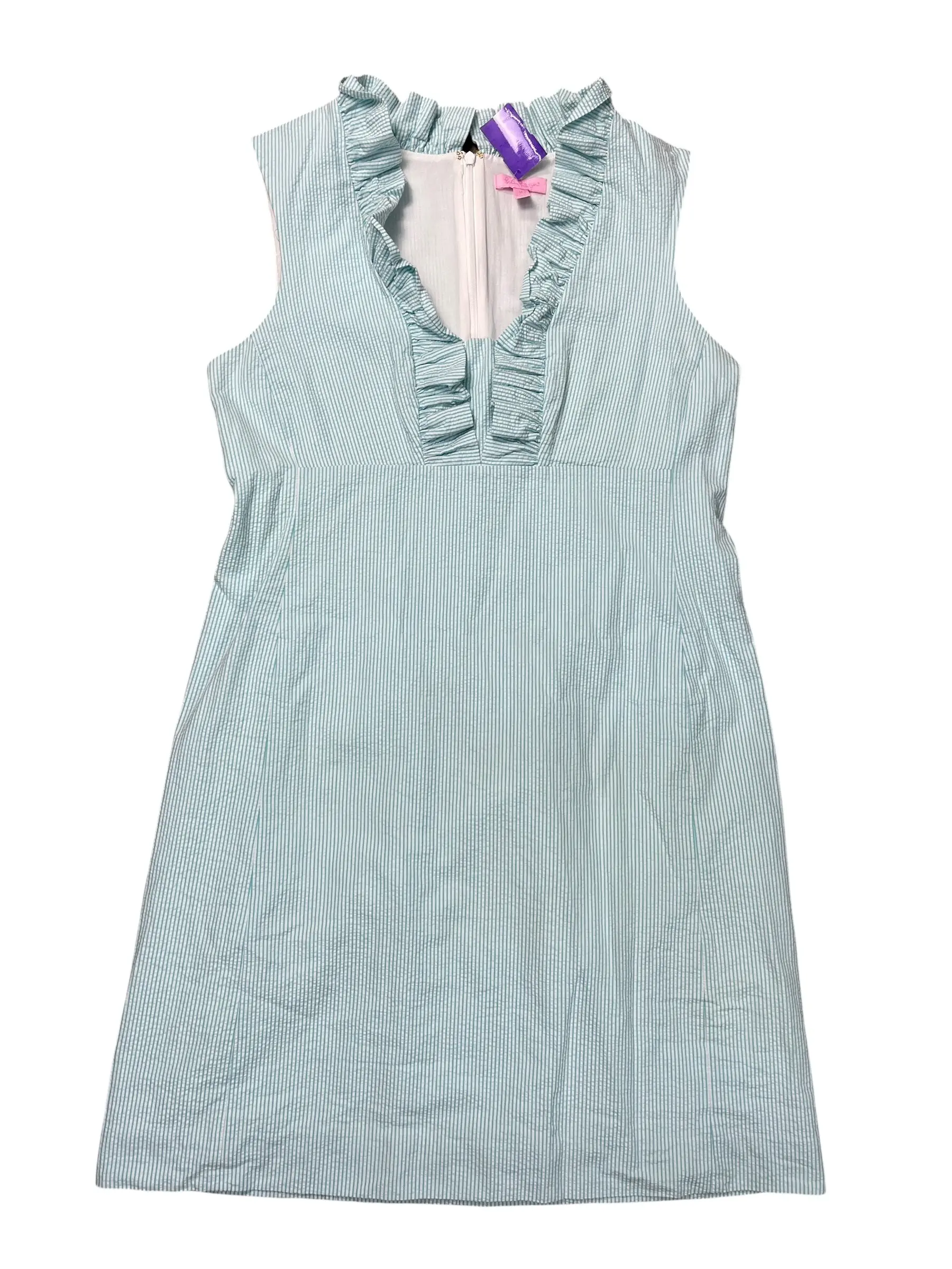 Dress Designer By Lilly Pulitzer In Blue, Size:L