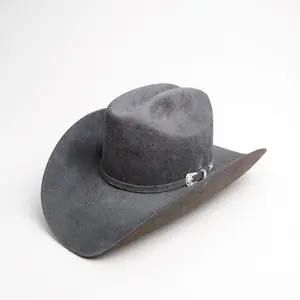 30x Marlboro Grey Wool Western Hat-ZG30 Handcrafted Cap Premium Headwear