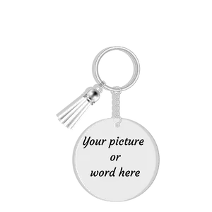 Personalized Round keychain with photo