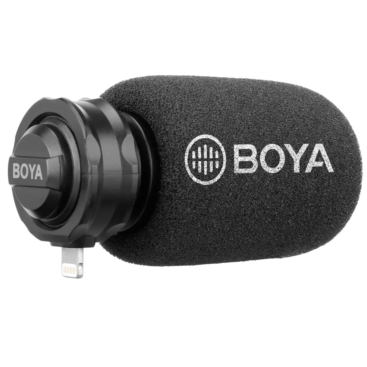 BOYA BY-DM200 Cardioid Digital Stereo X/Y Condenser Microphone with Lightning Compatibility for Cameras, Photography Gear