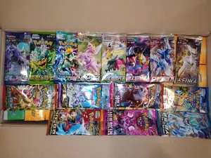 10 Pokemon Packs Variety Bundle Korean New Factory Sealed Authentic