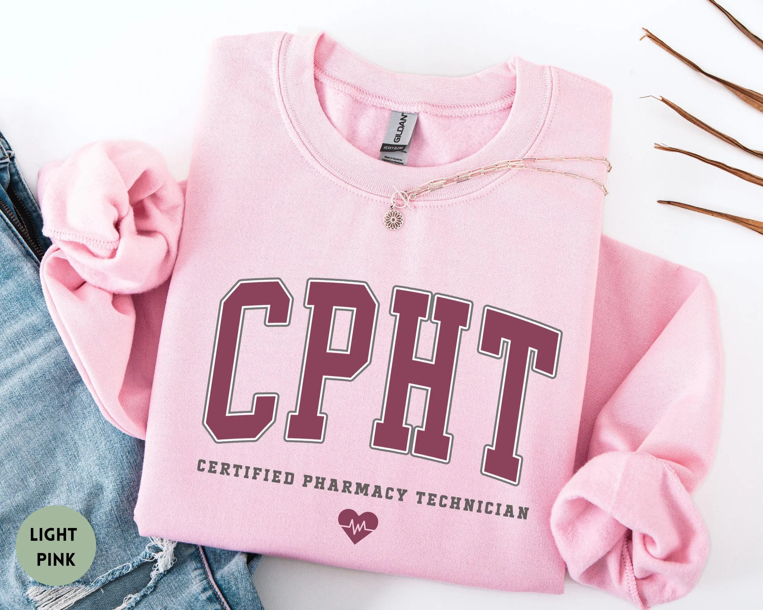 CPHT Short Sleeve T-SHIRT / Sweatshirt  , Certified Pharmacy Technician, Pharmacy Tech Gift