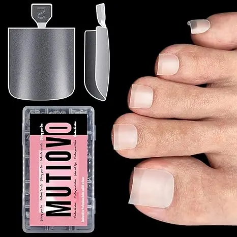 SHARP SQUARE TOE NAILS FULL COVER