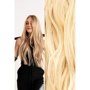 Waved Machine Sewn Weft Dimensional #16/22 (Buttercream)