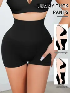 3-pack of tight seamless tummy tuck pants high waist hip lifting shaping inner body shaping leg shaping solid color versatile TikTok store autumn exclusive discount