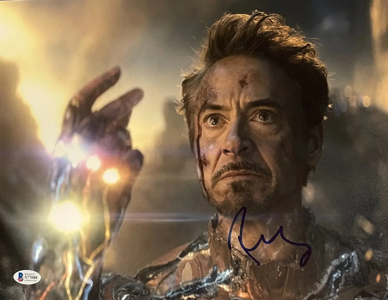 Robert Downey Jr. Authentic Autographed 11x14 Photo