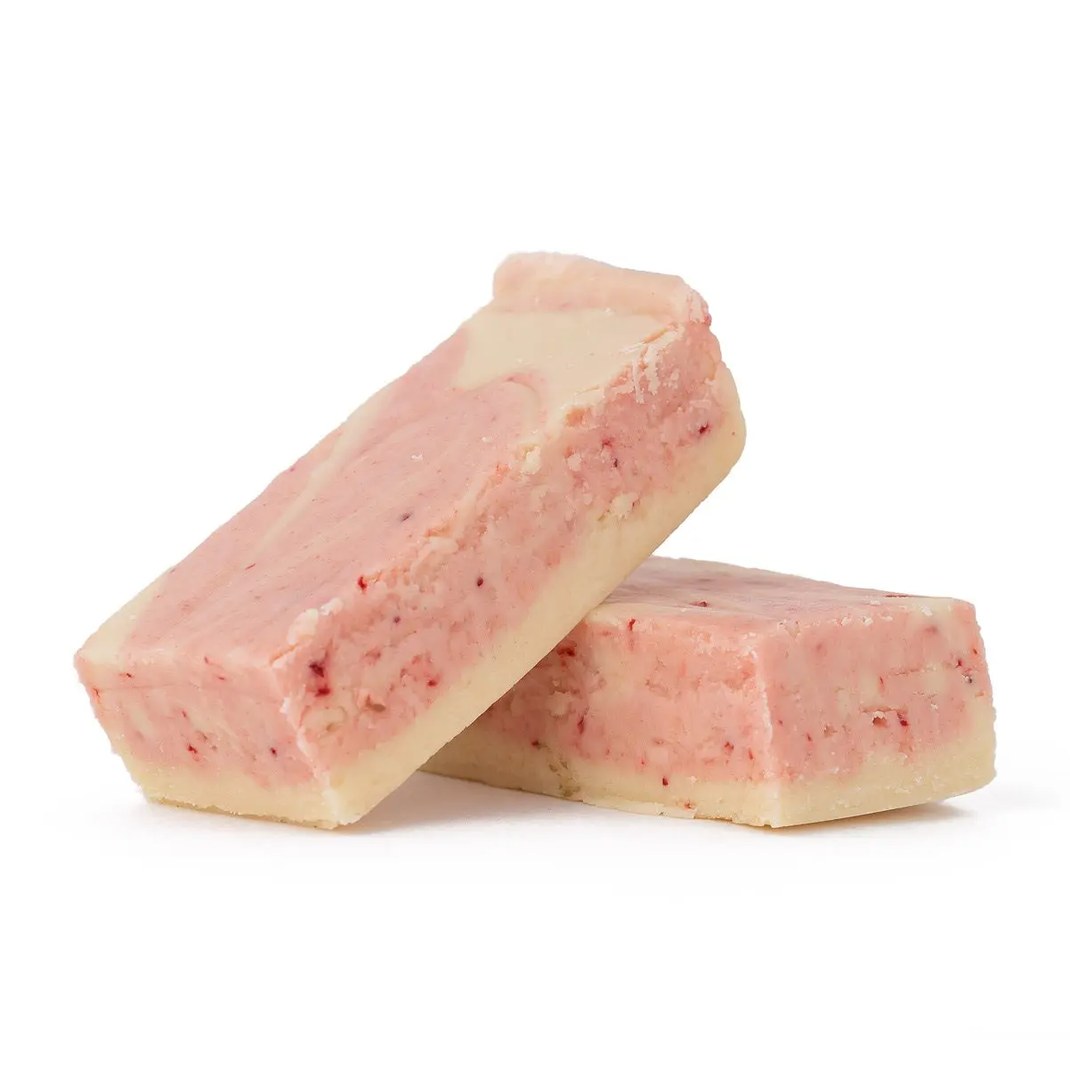 Uncle Butch's Strawberry Cheesecake Fudge - Creamy and Smooth Cream Cheese Fudge & Swirls of Strawberry - Made with Real Butter - Delicious Candy Treat for Dessert or Snack - Gift for Mom, Dad, Grads - Party or Shower Favors - Ships Fresh - 16, 24 or 32oz
