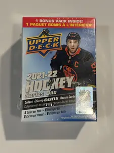 2021-2022 Upper Deck Hockey Series 1 Blaster Box