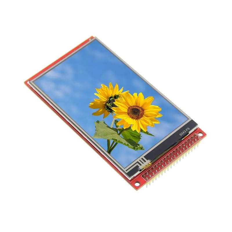 4.0-Inch 800*400 TFT LCD Color Touch Display Screen Module with PCB Board & NT35510 Chip, 5V Compatible for Arduino Mega2560, Programming Aid for Teaching Users