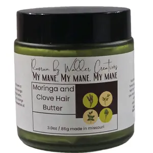 My Mane, My Mane, My Mane, Moringa and Clove Hair Butter Moisturizing Conditioner Haircare mask