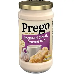 Alfredo Pasta Sauce with Roasted Garlic and Parmesan Cheese, 14.5 oz Jar