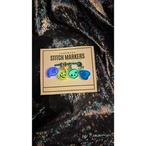 Glow in the Dark Halloween Stitch Markers