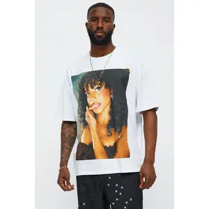 Tyla Truth Or Dare Oversized Short Sleeve Tee - White