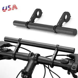 Bike Handlebar Extender Extension Bicycle Headlight GPS Holder Mount Bracket for Enhanced Visibility and Navigation