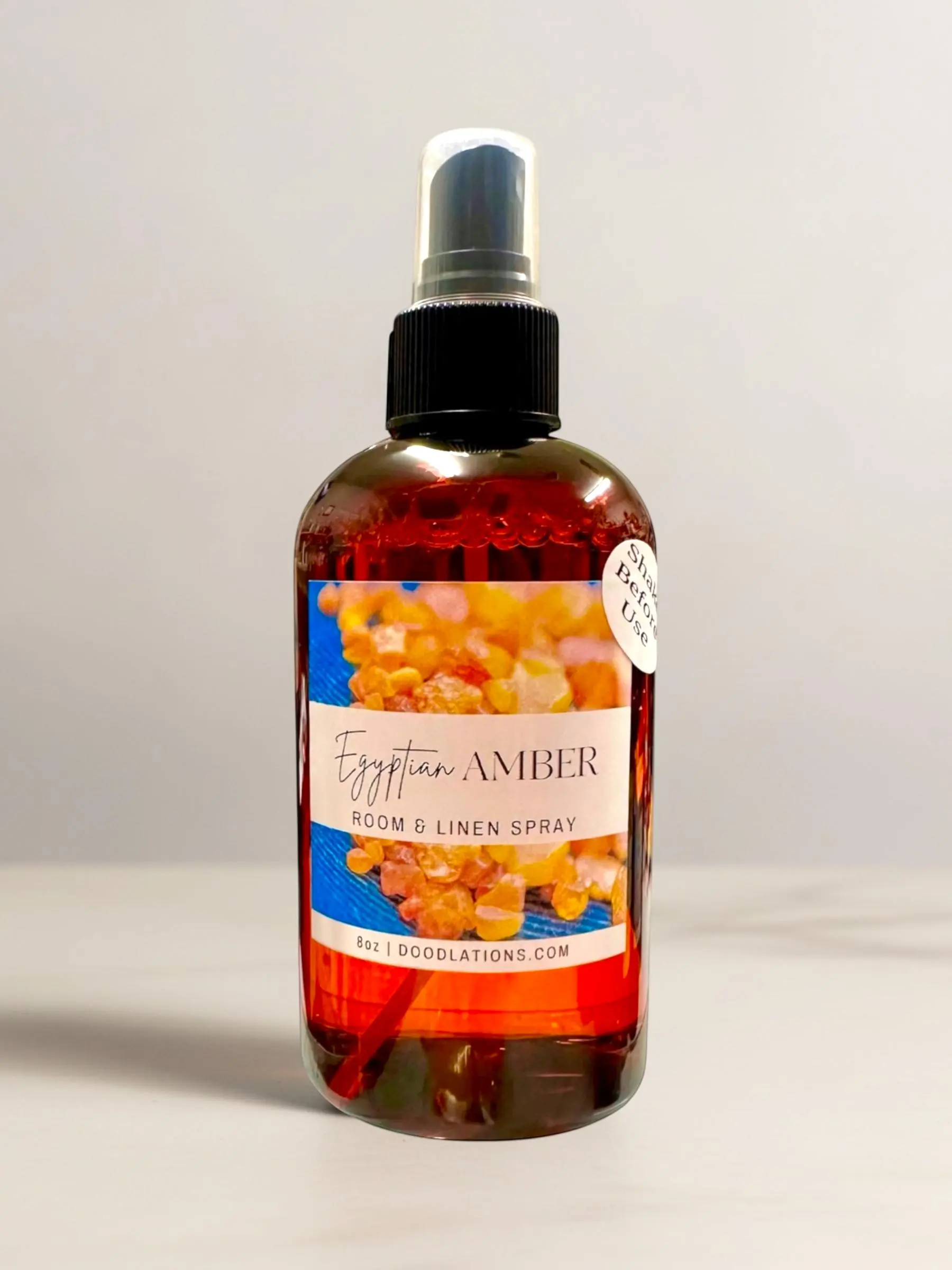 Doodlations Room & Linen Spray | Egyptian Amber