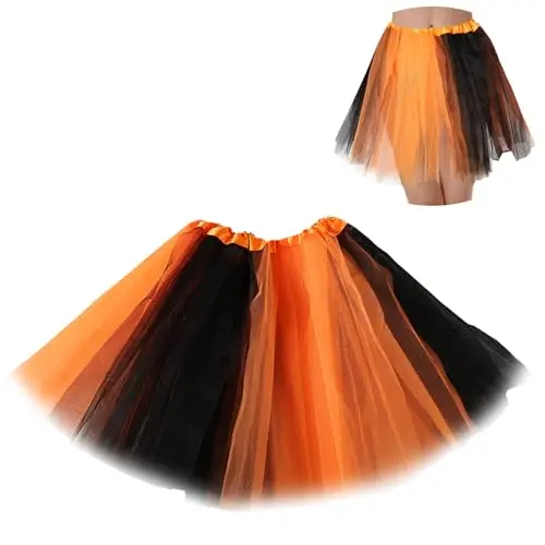 Orange and Black