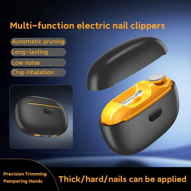 Portable Automatic Nail Sharpener Electric Nail Clipper Children Nail Polishing Safety Nail Clippers Nail Sharpener Manicure