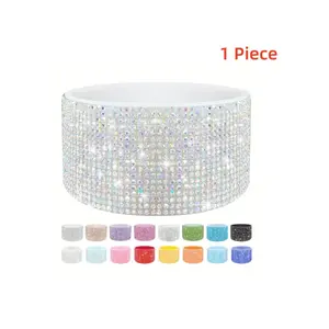 Diamond Glitter Silicone Boot for Stanley Cup 20-40oz, Modern Style Shaker Cup Accessory, Anti-Slip Bottom Fits 2.8-2.9 Inch Bottles