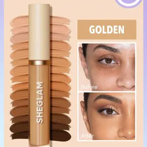 SHEGLAM Like Magic 12Hr Full Coverage Concealer-Almond Matte Liquid Concealer - Cosmetic, Makeup