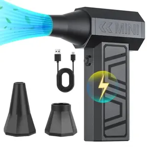 Portable handheld fan with powerful wind power -2000mAh USB-C charging, mini fan, stepless speed regulation, strong wind power, men's and women's gifts, travel/camping/outdoor
